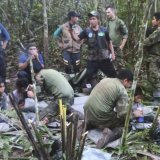 Les quatre enfants ont été retrouvés dans la forêt colombienne, 40 jours après l'accident du petit avion dans lequel ils voyageaient (archives).